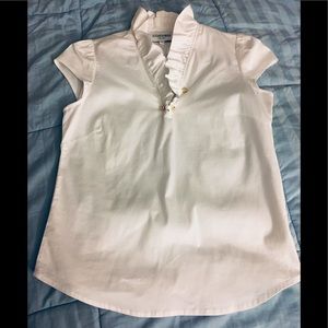 Elizabeth McKay White Blouse